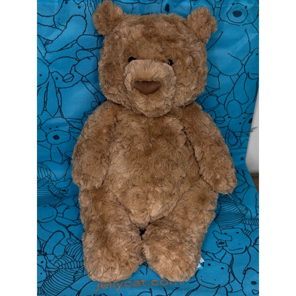 Jellycat Bartholomew Bear Large Tan Brown Plush Soft Toy New